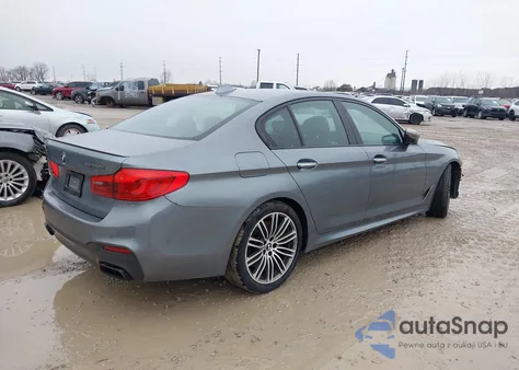 2018 BMW M550I xDrive z USA, uszkodzony, nr VIN WBAJB9C54JB034892